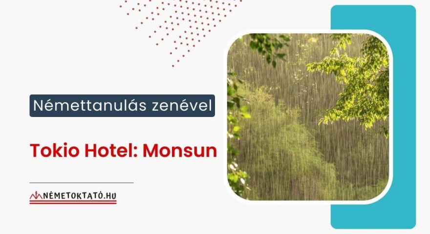 Német hanganyag Tokio Hotel: Durch den Monsun